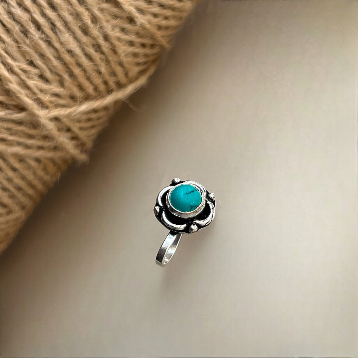 PARIMALA SEMI PRESICIOUS CLIP ON NOSE STUDS NS19