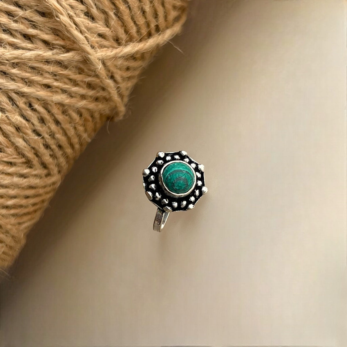 KITCHU SEMI PRECIOUS CLIP ON NOSE STUDS NS20