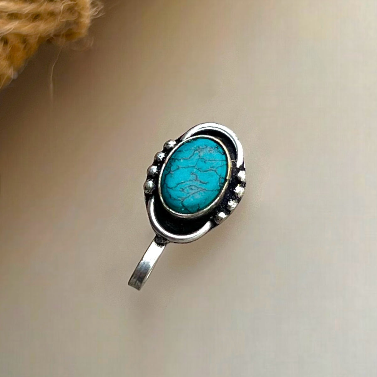 SWATY TWEET SEMI PRESICIOUS CLIP ON NOSE STUDS NS28