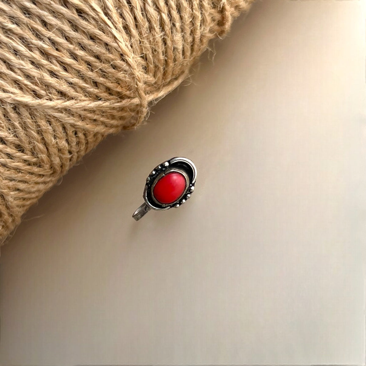 SWATY TWEET SEMI PRESICIOUS CLIP ON NOSE STUDS NS28