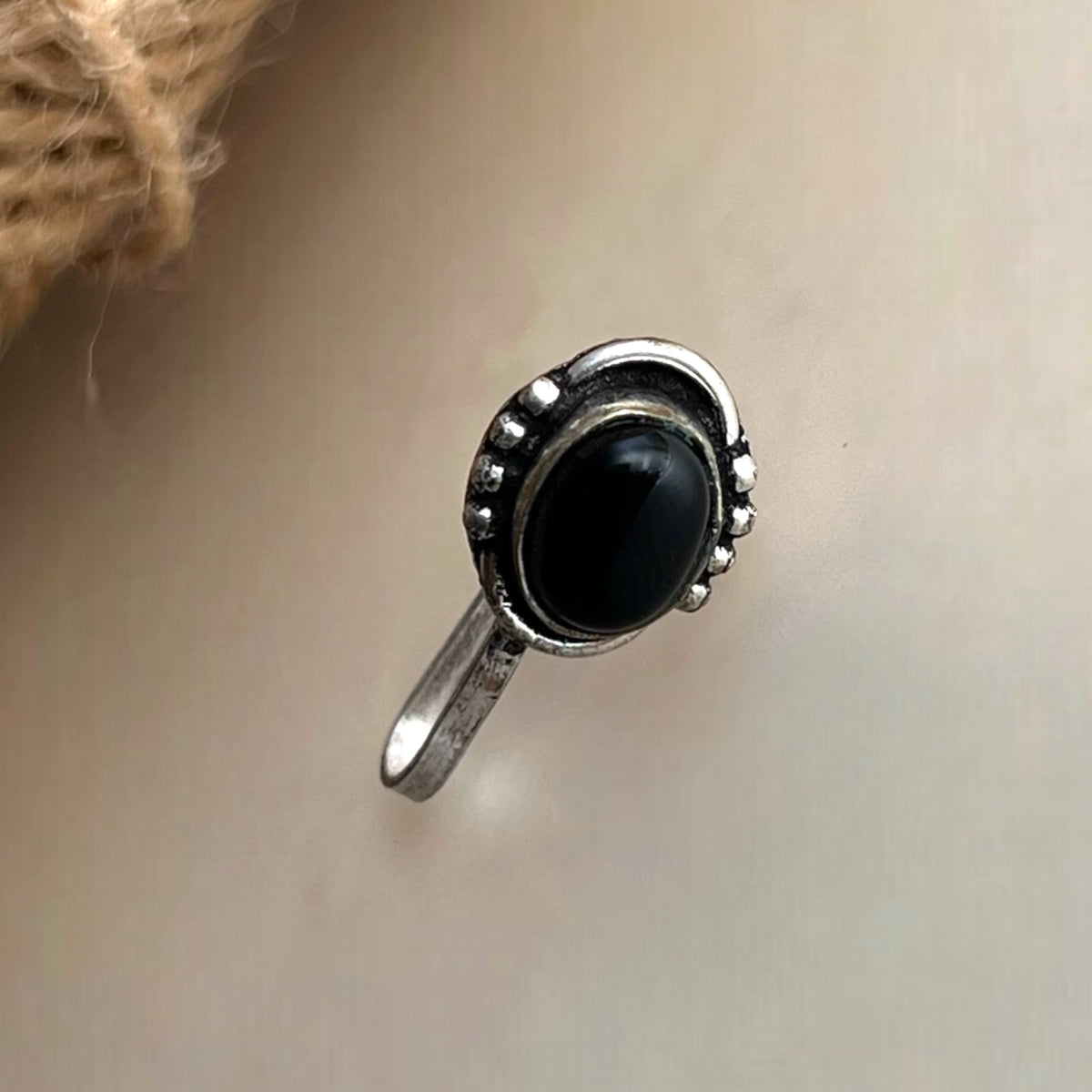 SWATY TWEET SEMI PRESICIOUS CLIP ON NOSE STUDS NS28