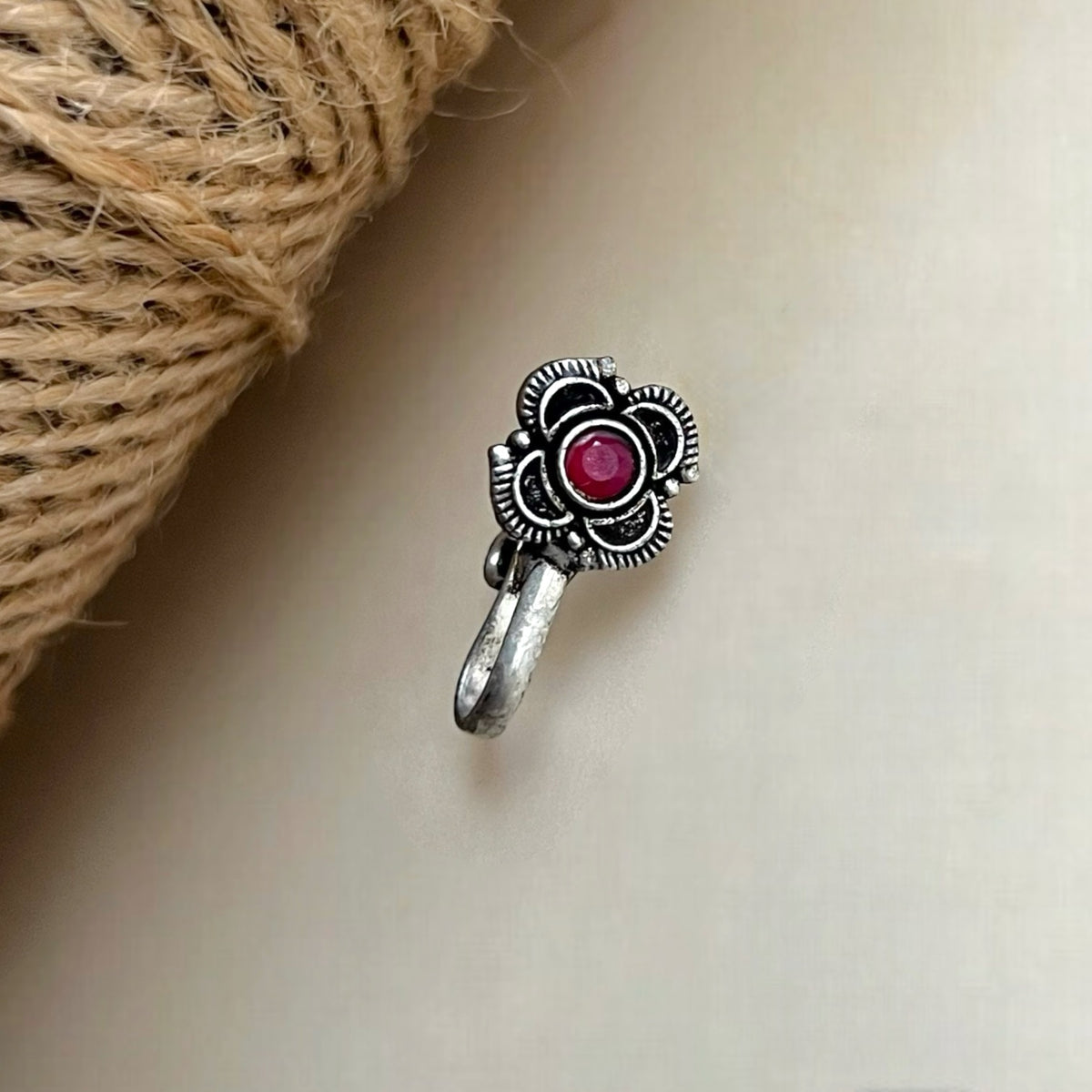 CHICHU FLORA CLIP ON NOSE STUDS NS32