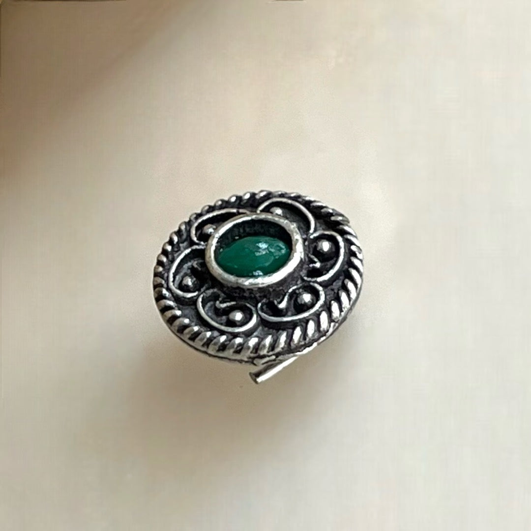 SHIRO FLORA WIRED PIERCING NOSE STUDS NS34