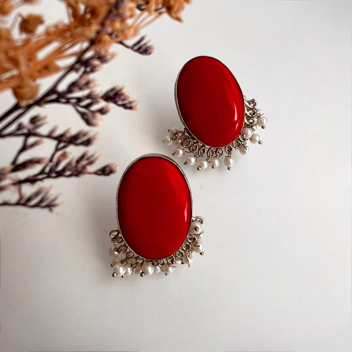 KATHIRA BIJOUX PREMIUM AND EXCLUSIVE HANDMADE CHOKER WITH EARRINGS CH60