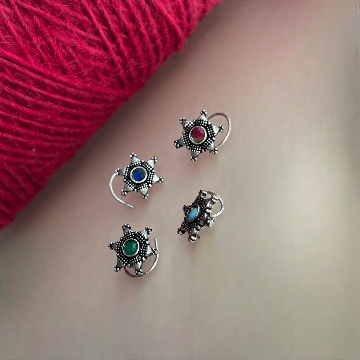 THIRA PIERCED NOSE STUDS NS52