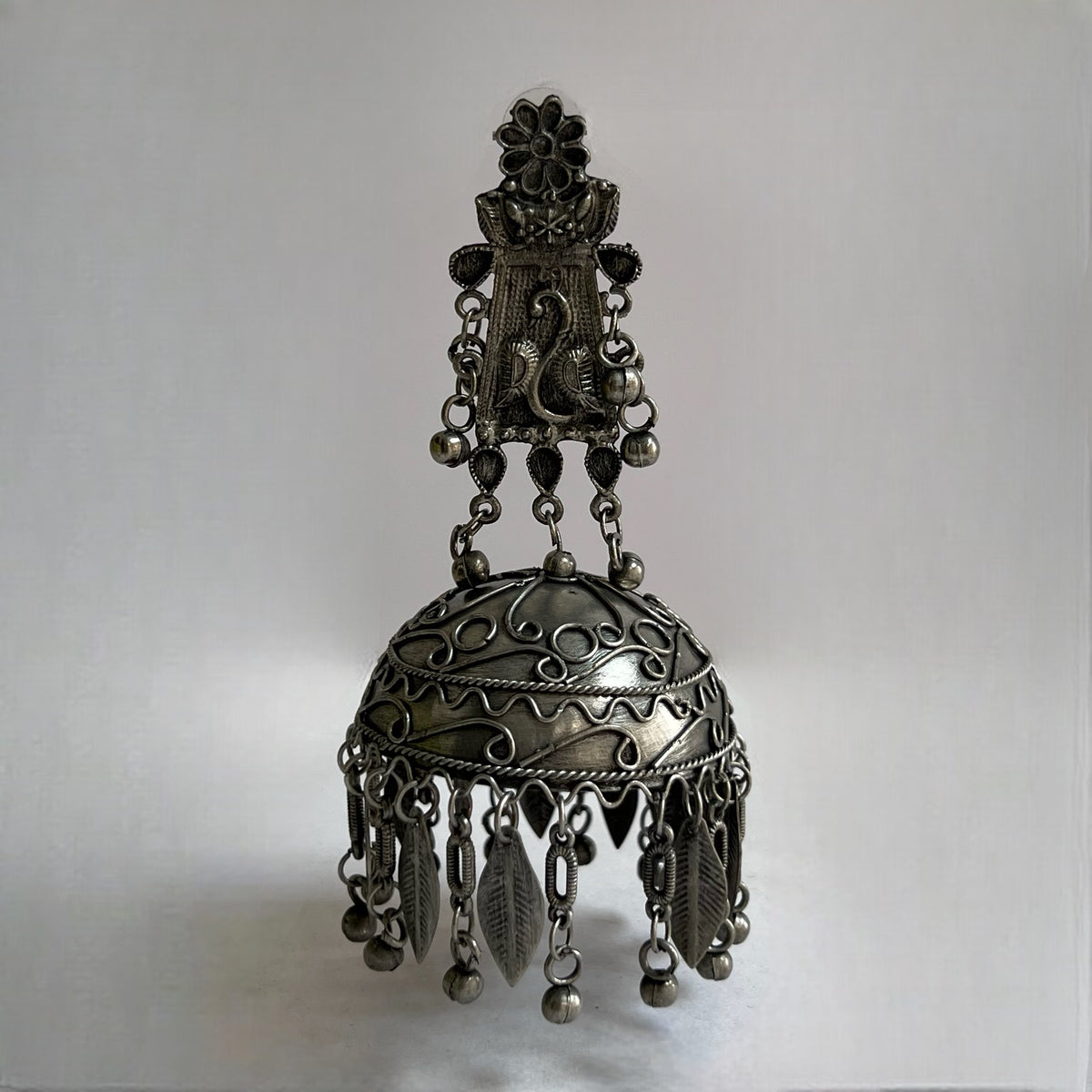 TANYA AFGHANI RAW AND RUSTIC AND VINTAGE JUMBO JHUMKAS AF19