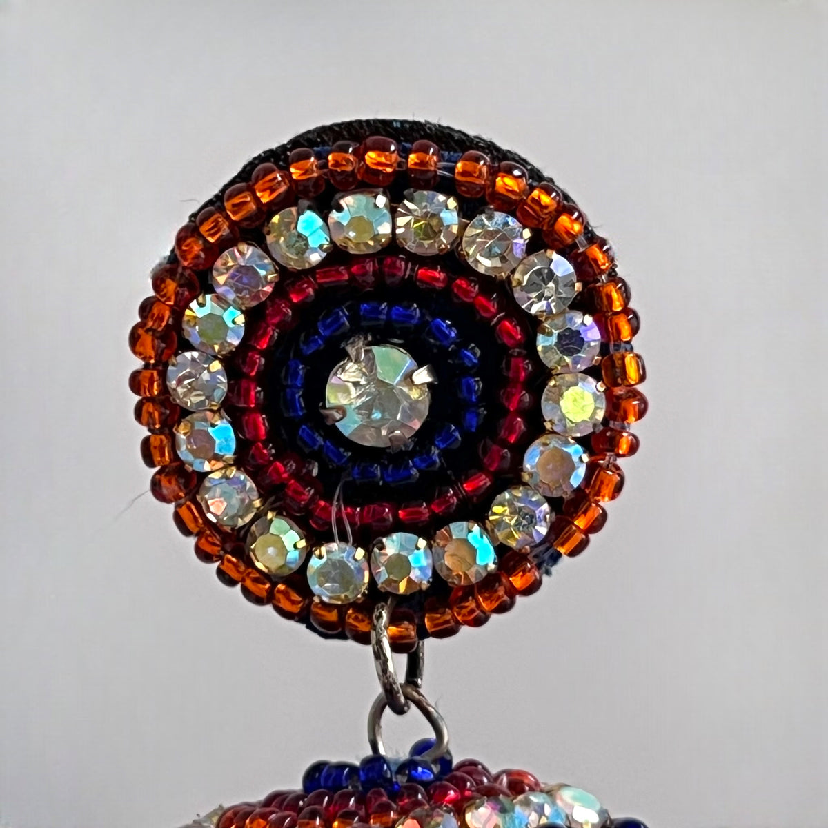 SORAYAH METAL AND BEADS HANDMADE JHUMKAS ER533