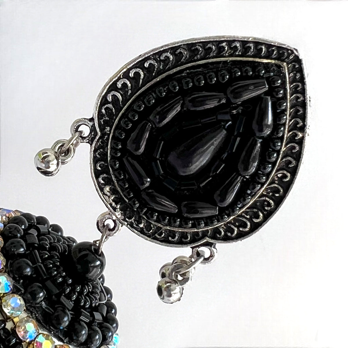 NASRIN METAL AND BEADS HANDMADE JHUMKAS ER530