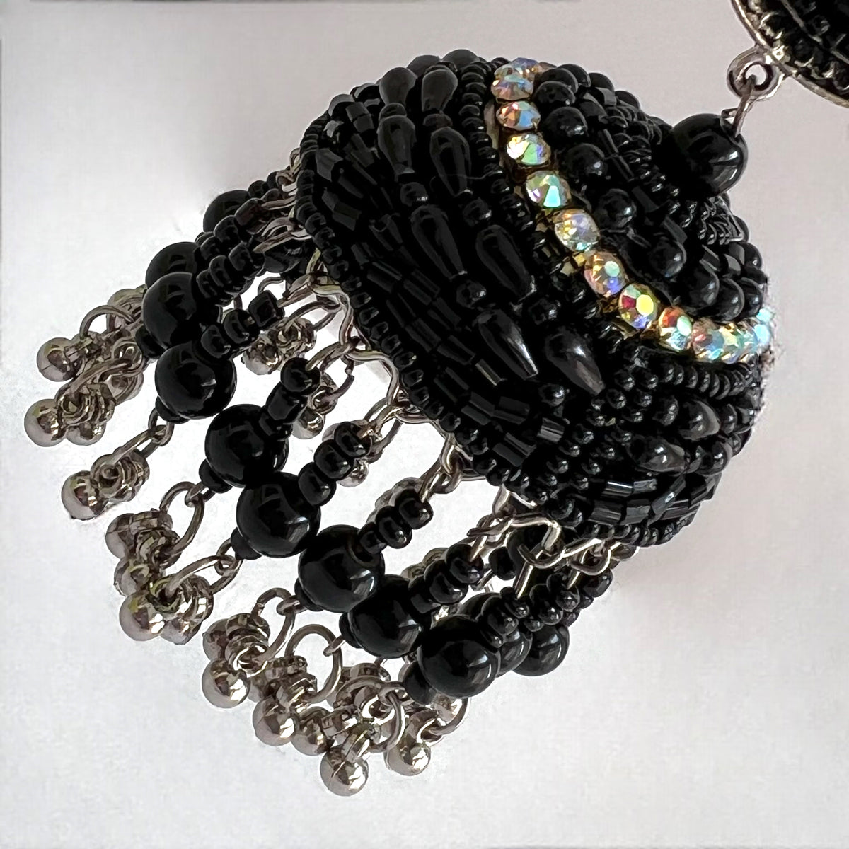 NASRIN METAL AND BEADS HANDMADE JHUMKAS ER530