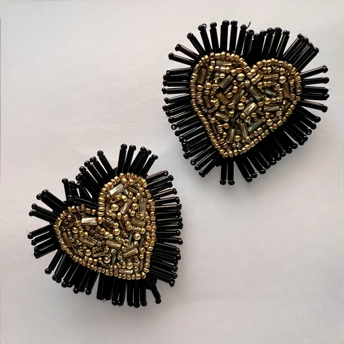 FIKALA FABRIC AND BEADS HANDMADE  EARRINGS/DANGLER ER547