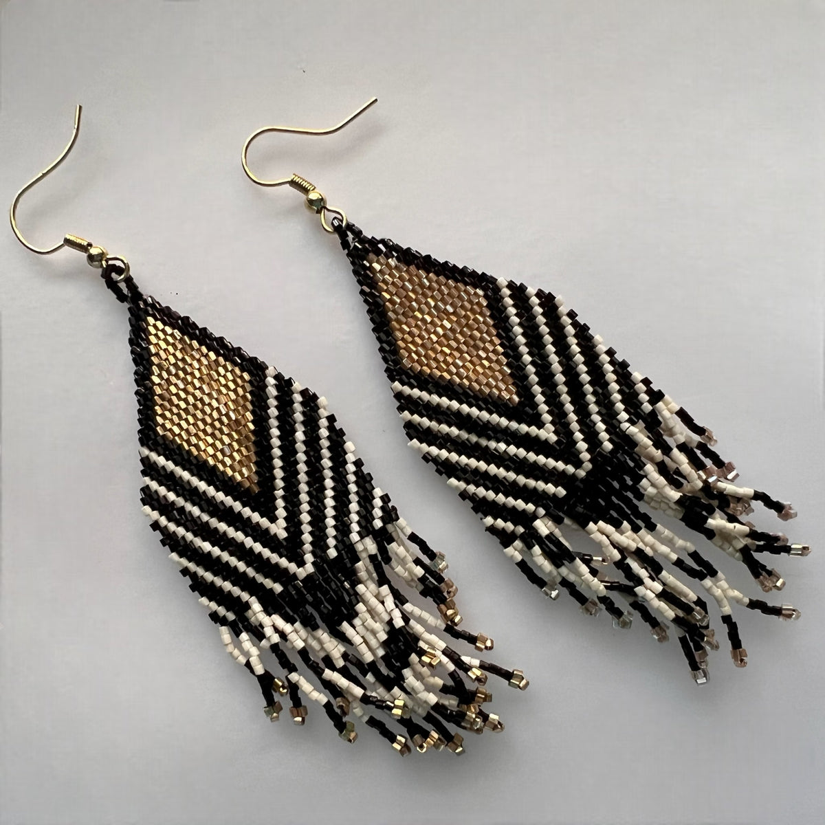 KHALIFA QUALITY BEADS HANDMADE EARRINGS PENDANT WITH CHAIN SET ER555