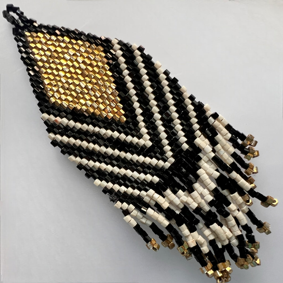 KHALIFA QUALITY BEADS HANDMADE EARRINGS PENDANT WITH CHAIN SET ER555