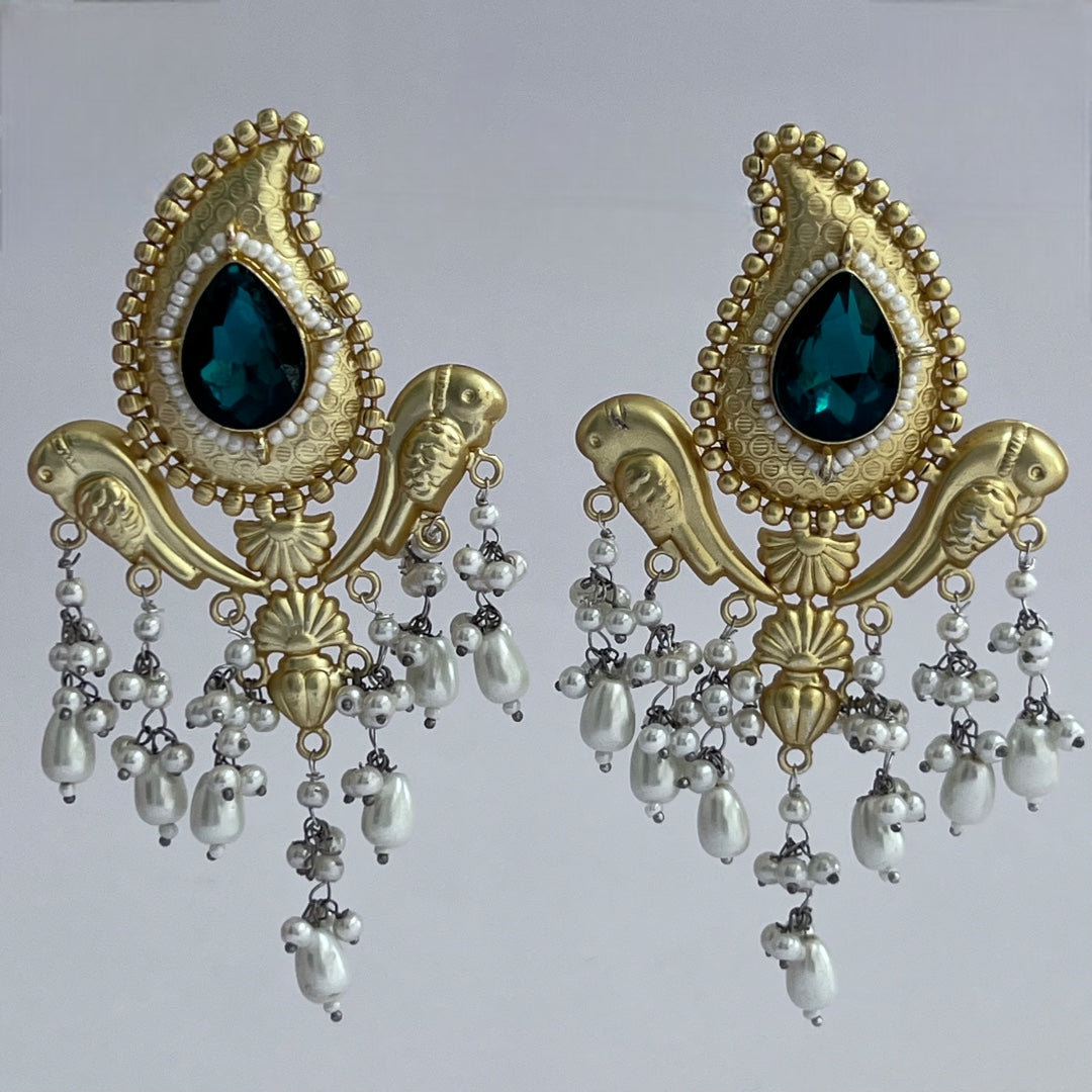 MANGO BLISS HANDMADE STONE EARRINGS ER513