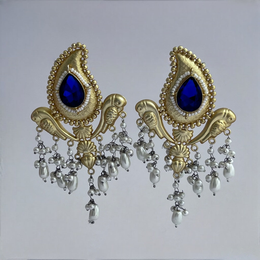 MANGO BLISS HANDMADE STONE EARRINGS ER513