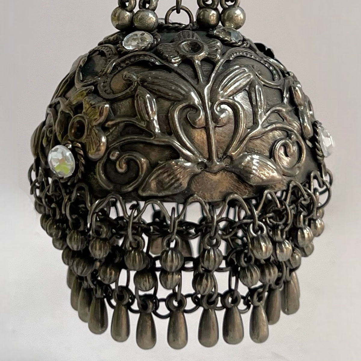 LAILA AFGHANI RAW AND RUSTIC AND VINTAGE JUMBO JHUMKAS AF04