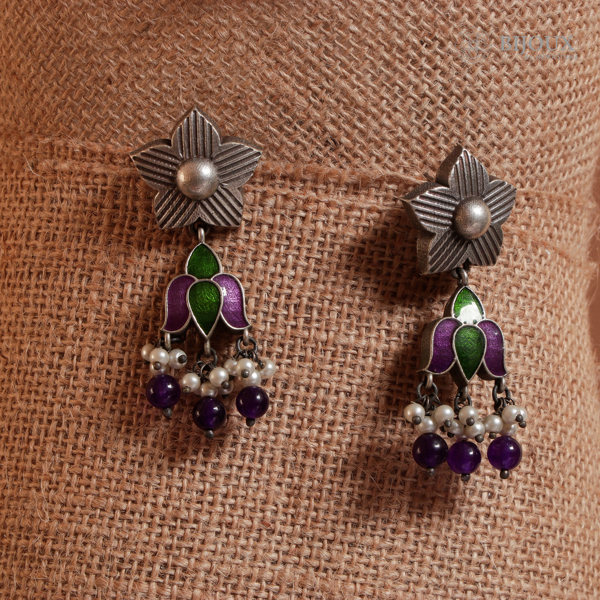 GYPSY CARVING STONE RAW AND RUSTIC HANDMADE CHOKER SET CH92