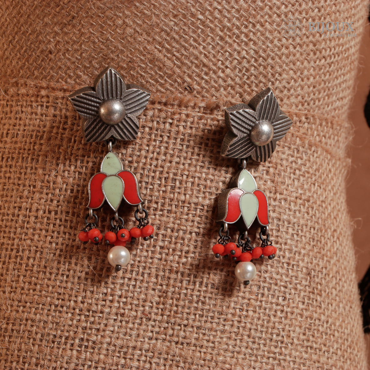 KADHIRSHA MONALISA STONE RAW AND RUSTIC HANDMADE CHOKER SET CH93