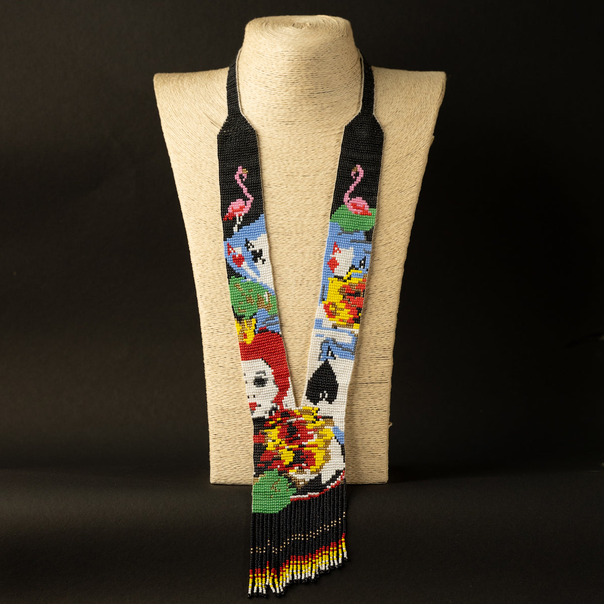 JAZZ AFRO BEADED HANDMADE MALA/ NECKPIECE ML53