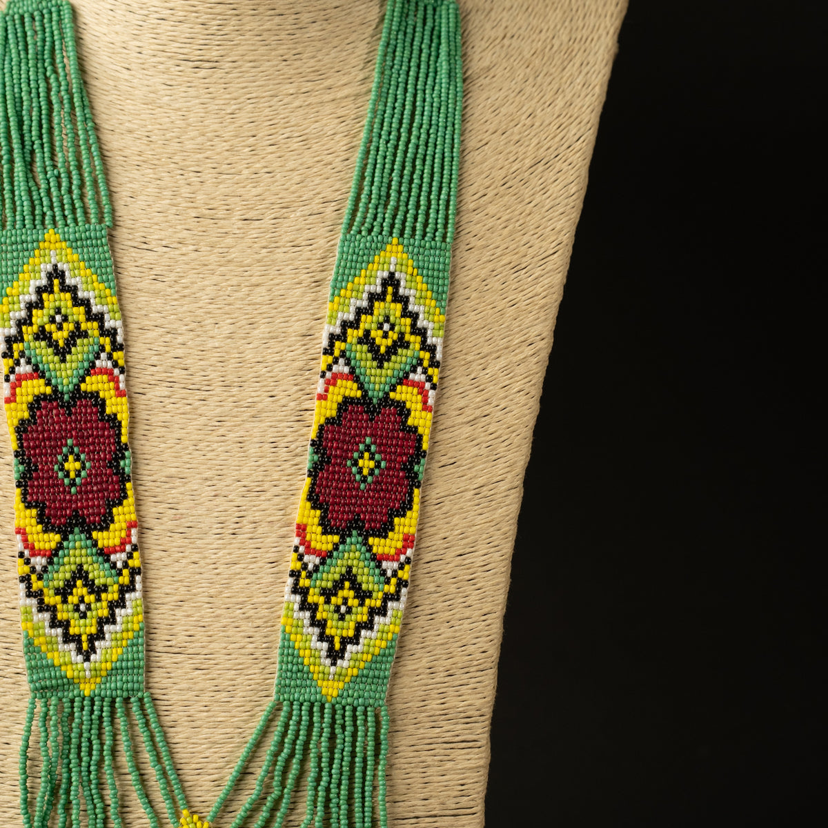 ELENA AFRO BEADED HANDMADE MALA/ NECKPIECE ML56