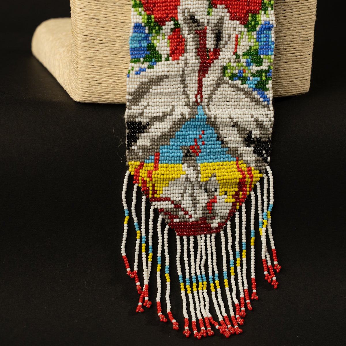 AUTUMN AFRO BEADED HANDMADE MALA/ NECKPIECE ML58