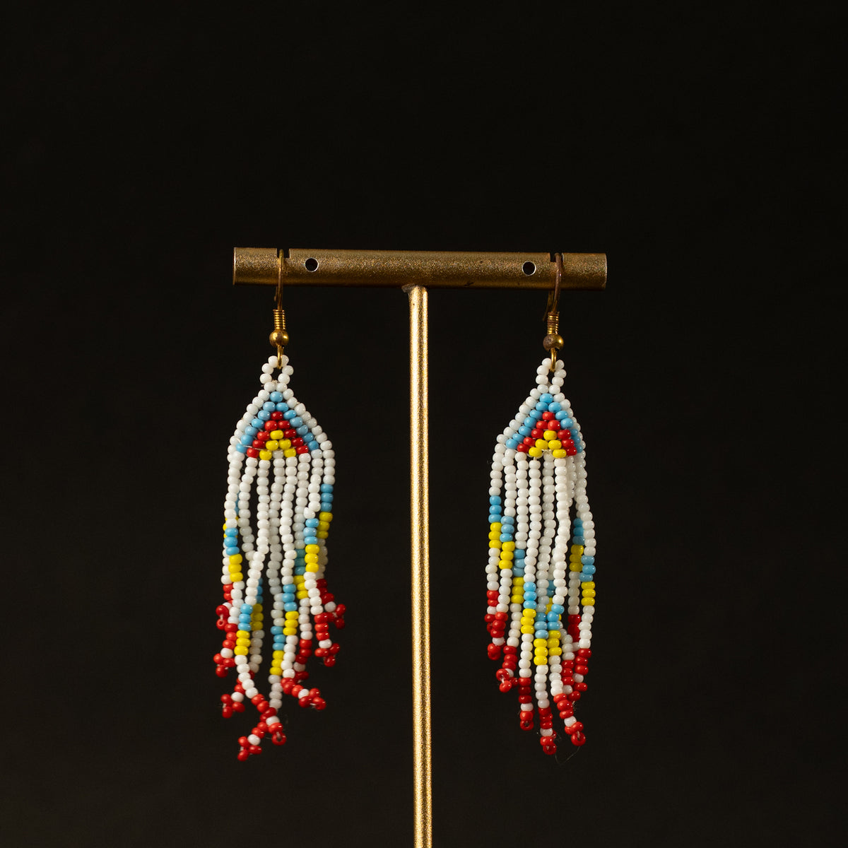 AUTUMN AFRO BEADED HANDMADE MALA/ NECKPIECE ML58