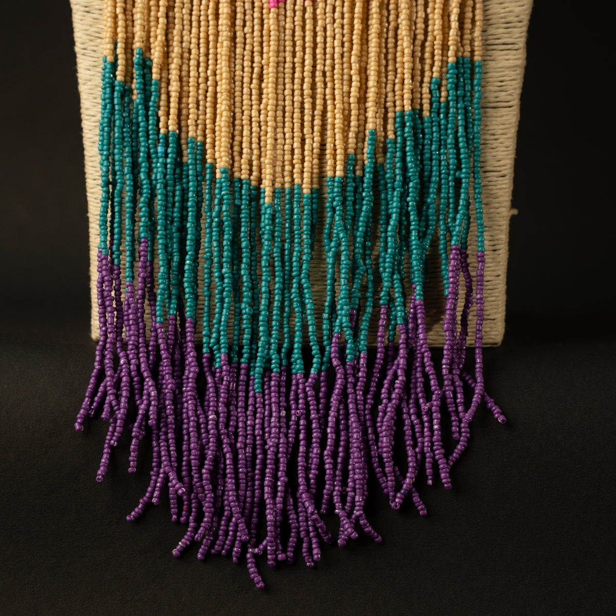 ALICE AFRO BEADED HANDMADE MALA/ NECKPIECE ML60