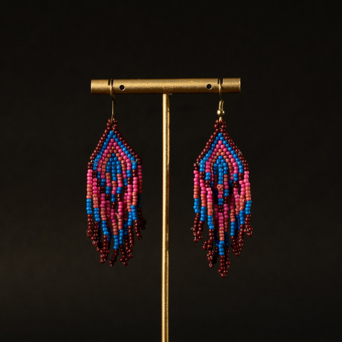 CHLOE AFRO BEADED HANDMADE MALA/ NECKPIECE ML62