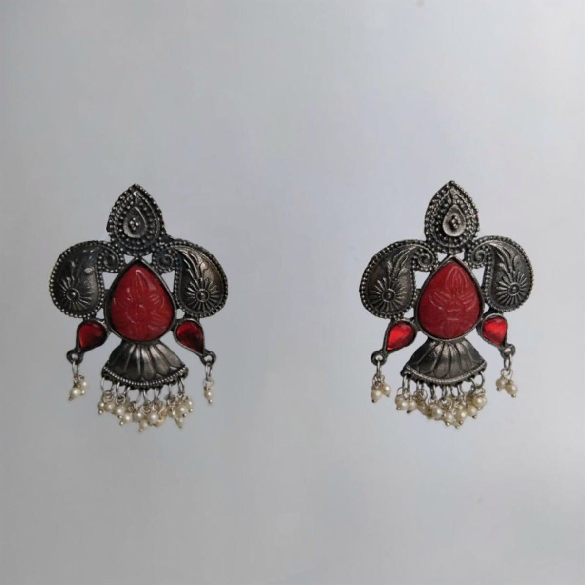 AJINA AFGHANI RAW AND RUSTIC AND VINTAGE DANGLERS AF73
