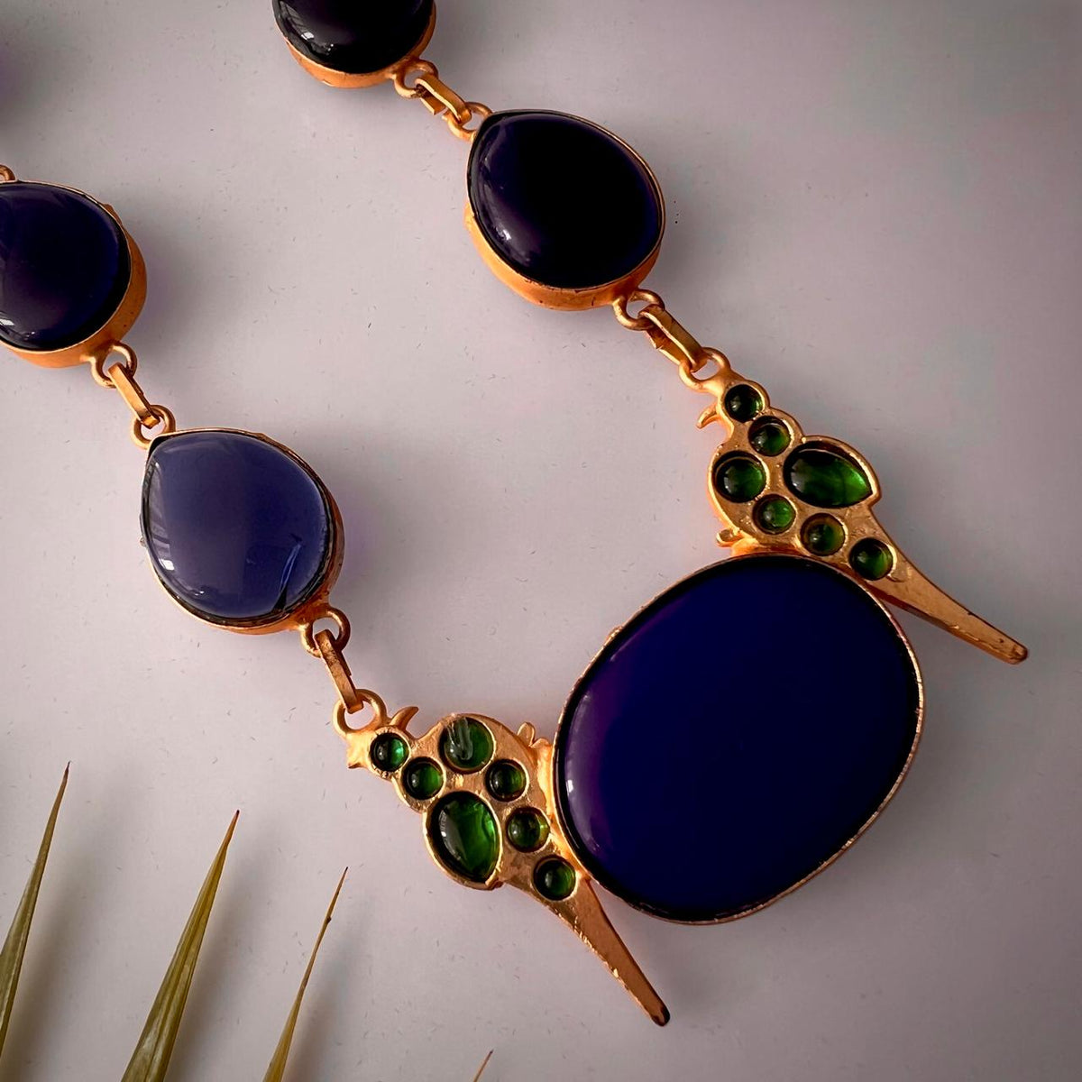 ROXANIA SET RING EARRING AND NECKLACE HANDMADE GOLD TONED PREMIUM NECKLACE/NECKPIECE EARRING SET NL30