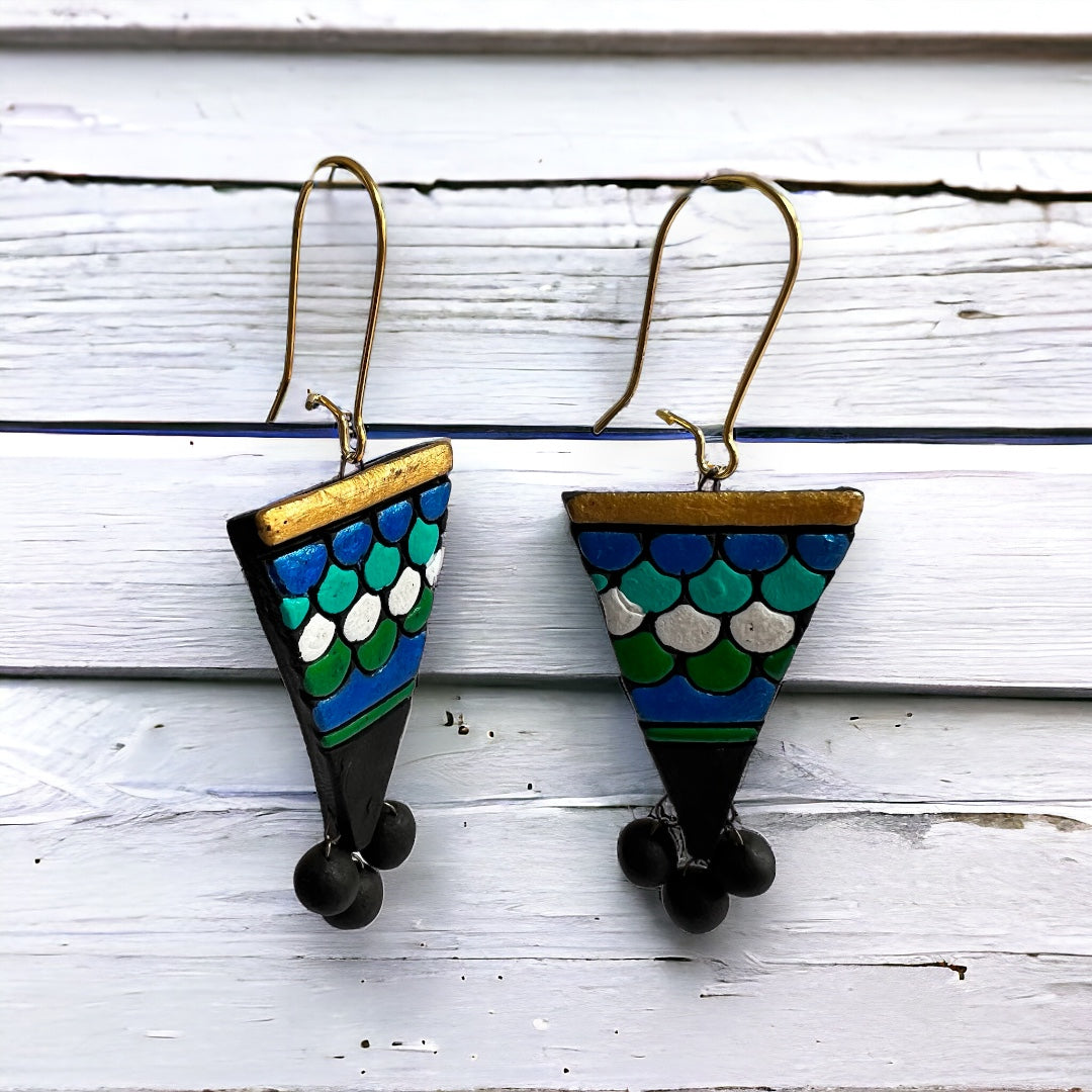 GENTLE SWELLS TERRACOTTA EARRING TR63