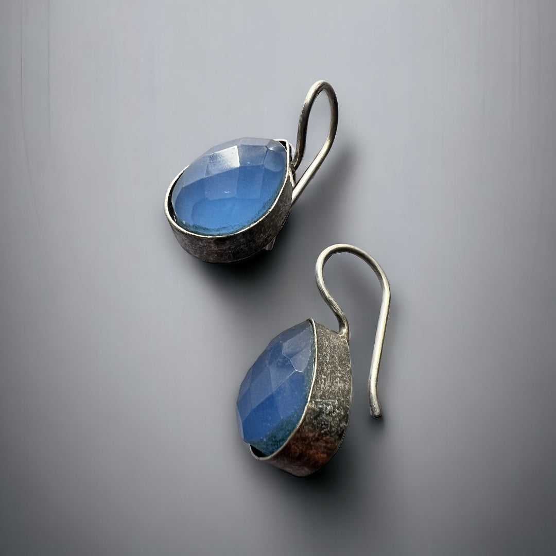 VIRANA SEMI HANDMADE RAW AND RUSTIC CHOKER/NECKPIECE/NECKLACE WITH EARRINGS CH51