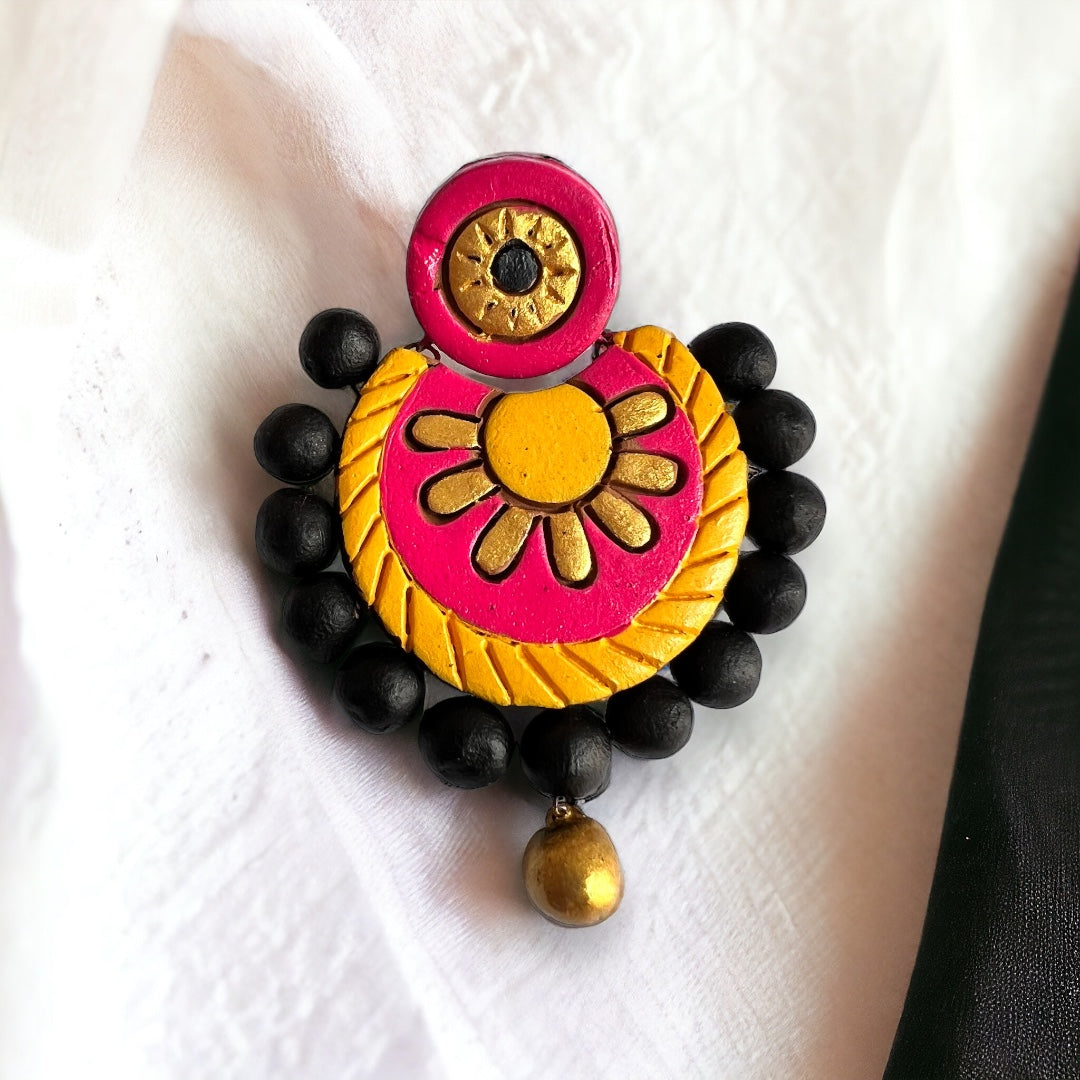 RAINBOW TERRACOTTA HANDMADE EARRINGS TR60