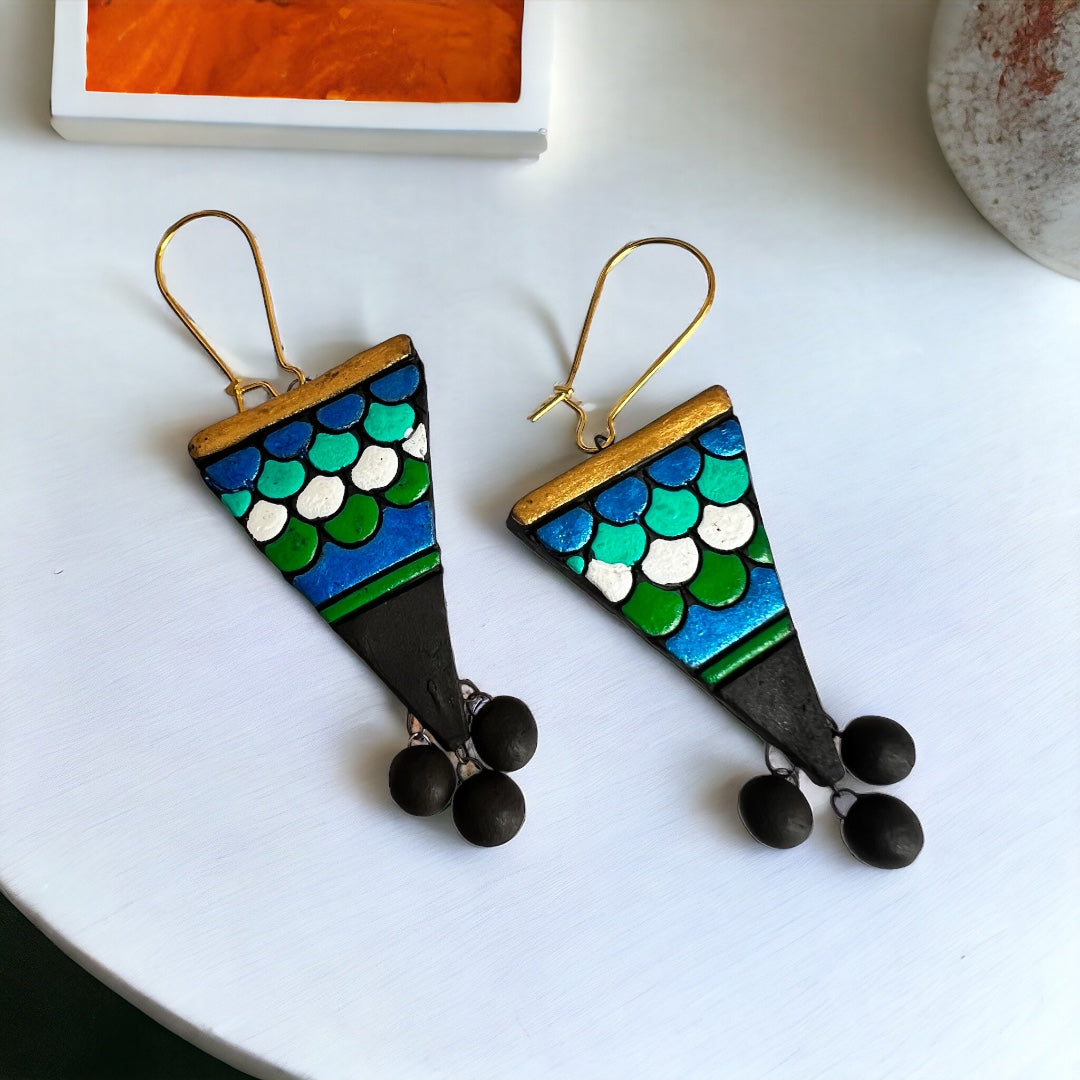 GENTLE SWELLS TERRACOTTA EARRING TR63