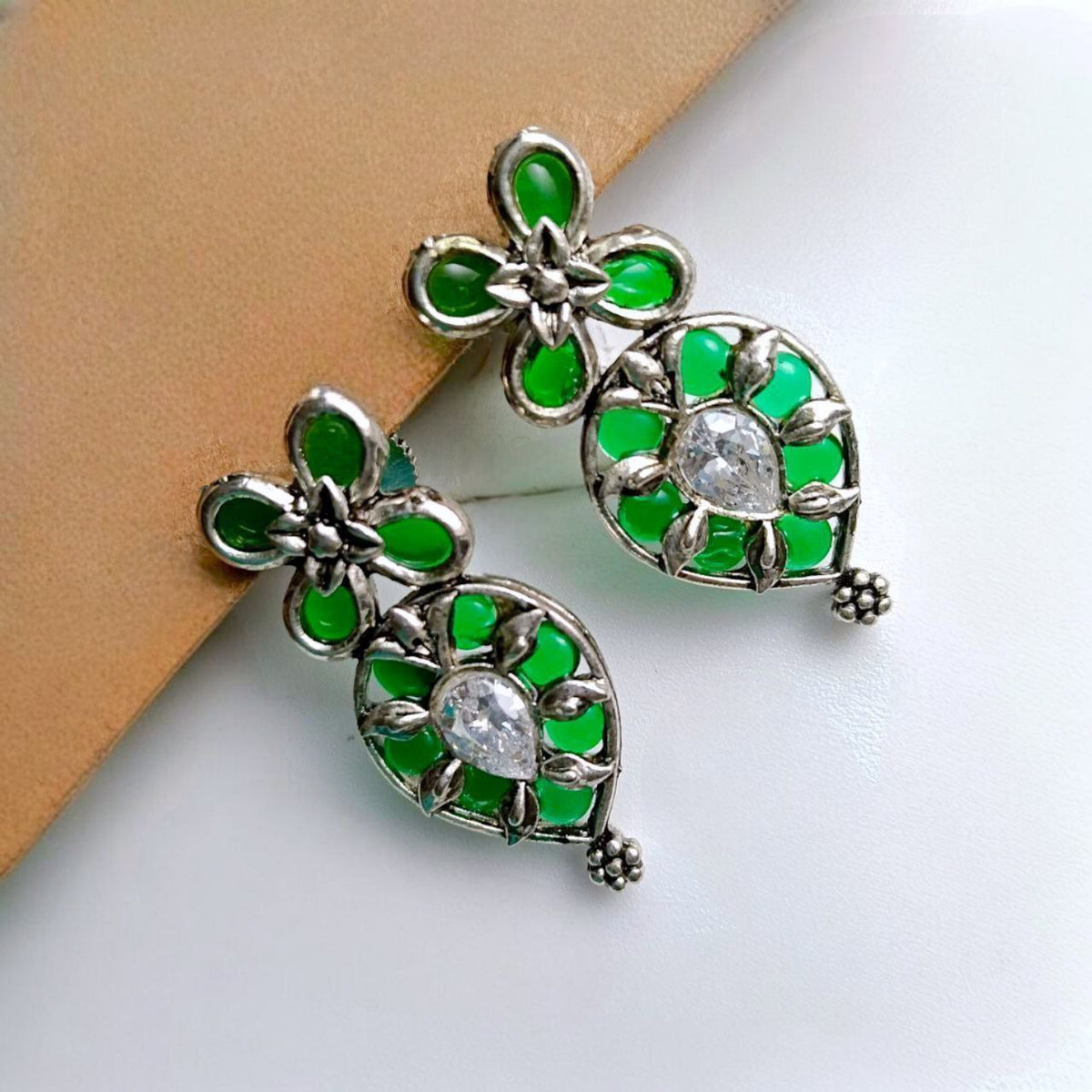 MARCELLA OXIDIZED ANTIQUE NECKLACE NL197