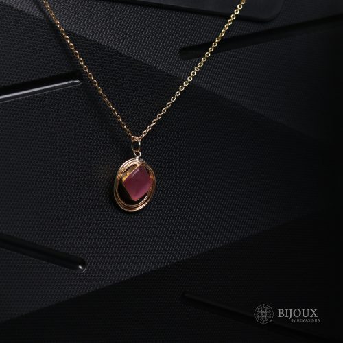 Sparkling Stone Dollar Chain