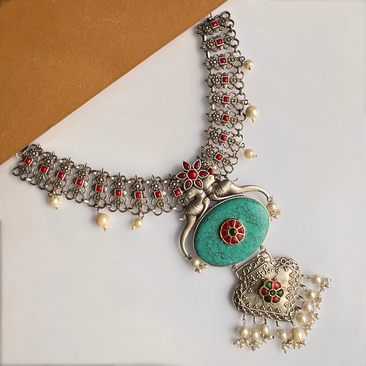 MIRINDA BIJOUX PREMIUM SEMI HANDMADE NECKLACE NL293