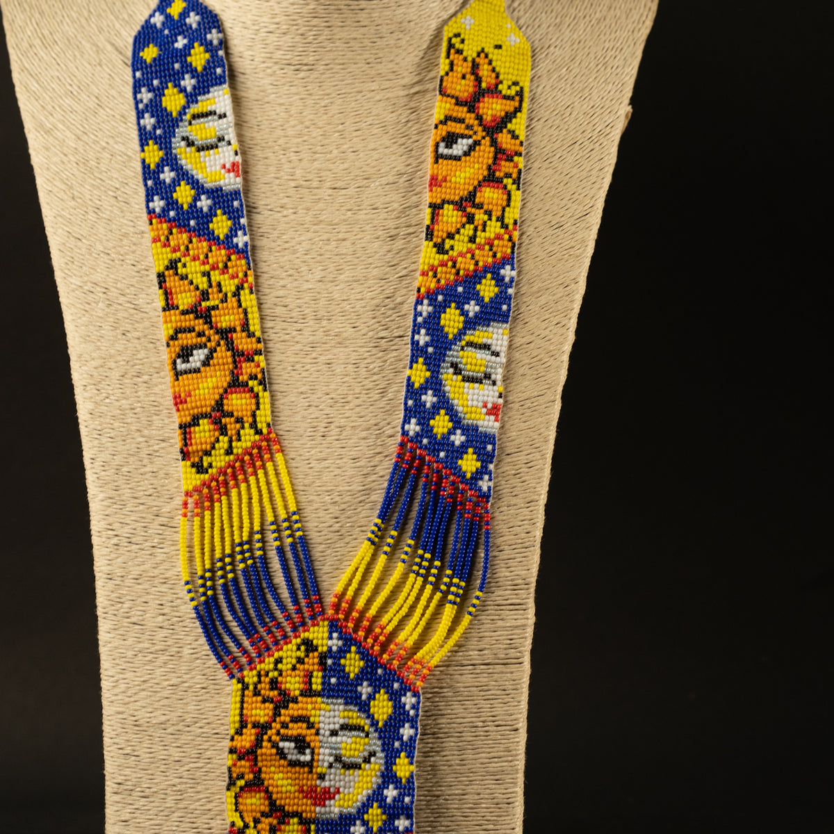 REMI AFRO BEADS HANDMADE  MALA/ NECKPIECE ML103