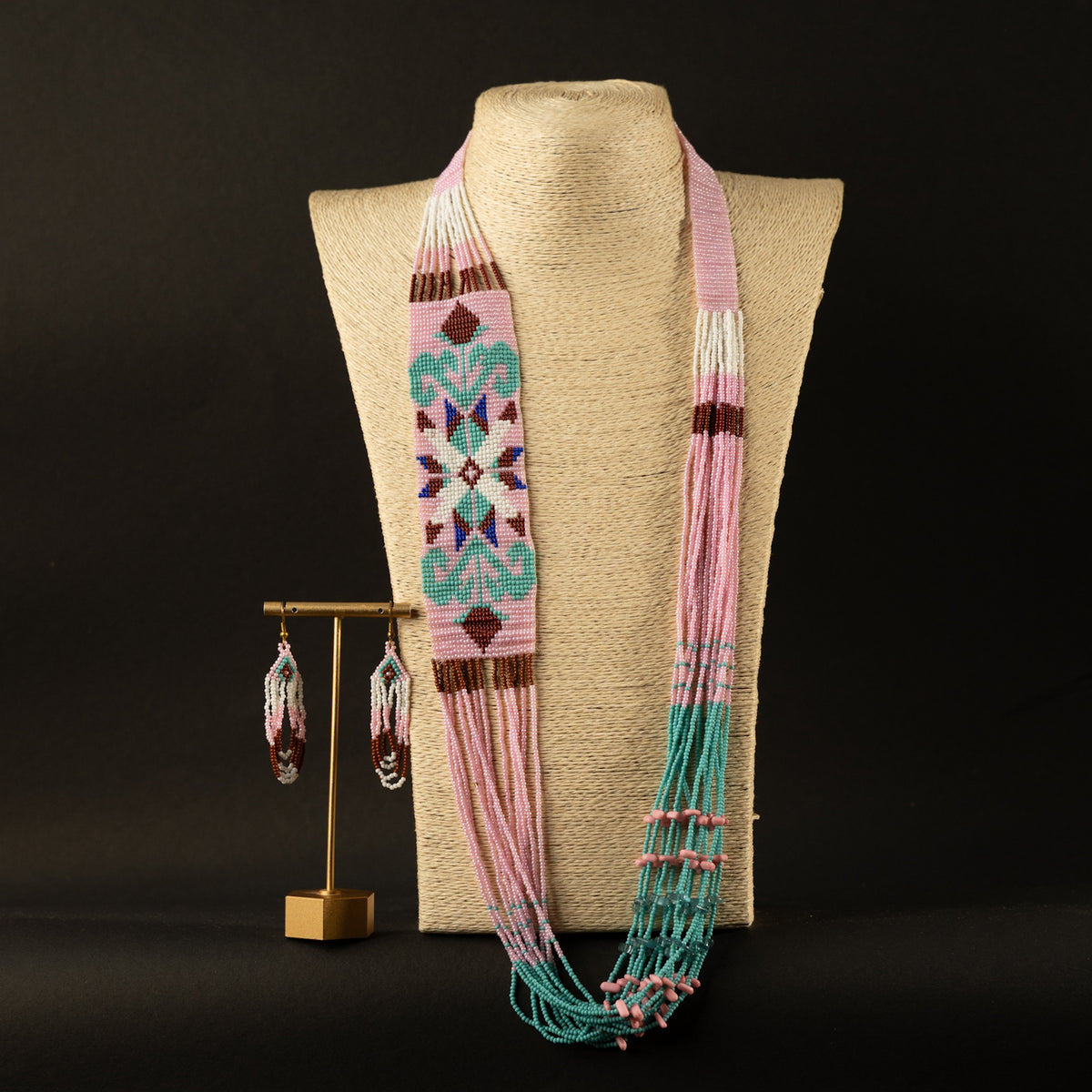 AYLA BEADS HANDMADE MALA/ NECKPIECE ML104