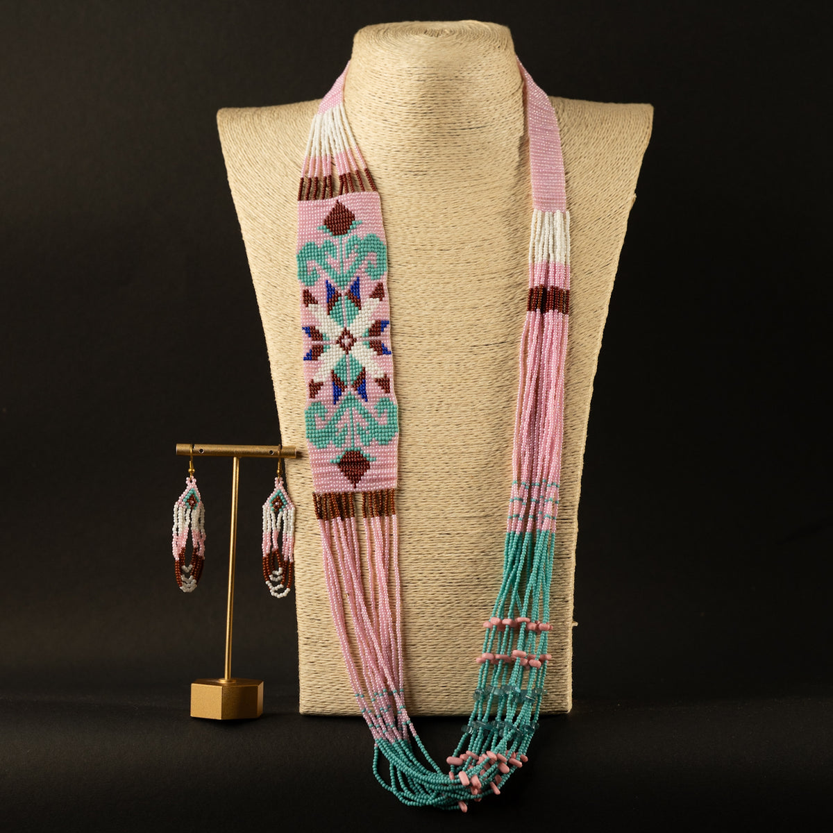 AYLA BEADS HANDMADE MALA/ NECKPIECE ML104