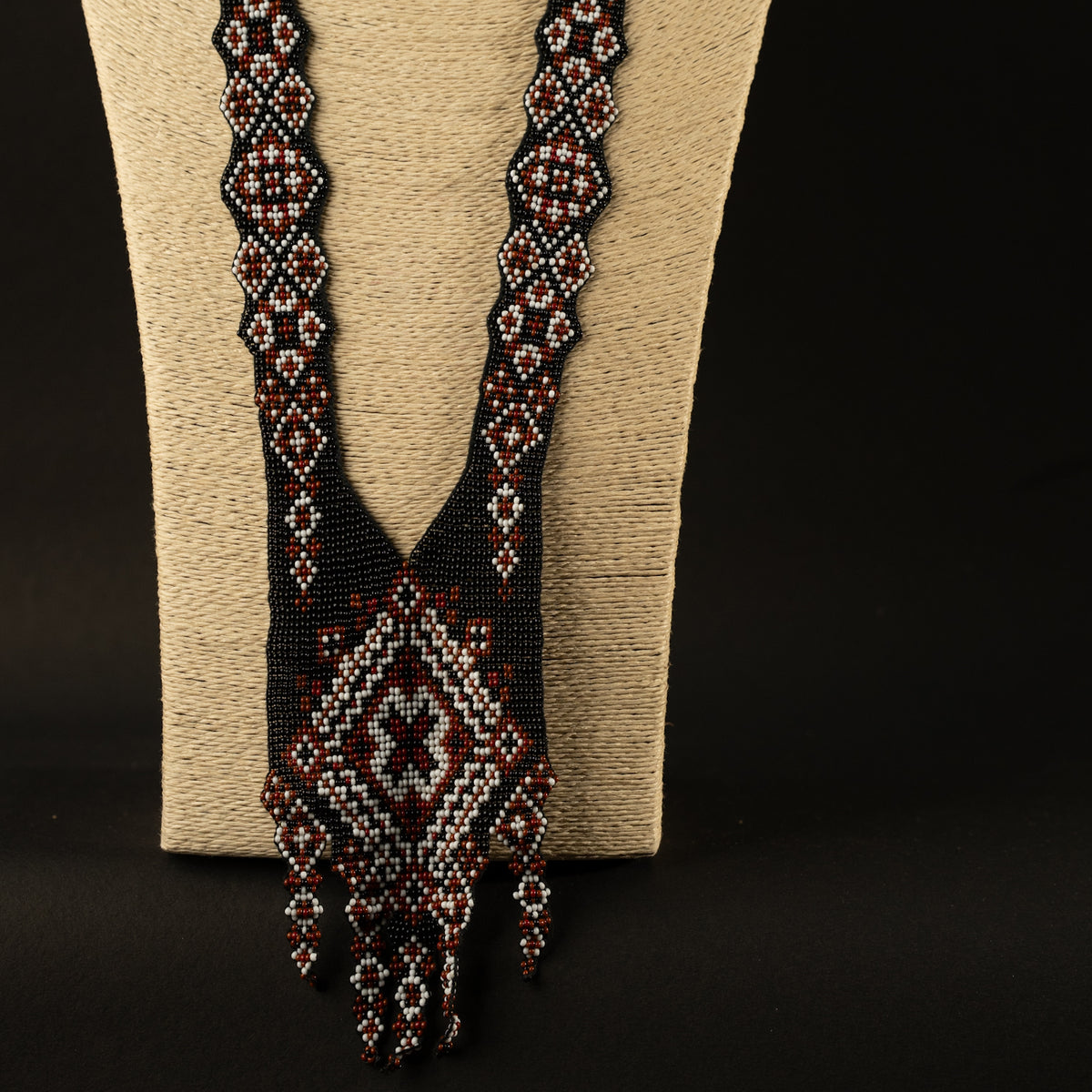 LIANA AFRO BEADED HANDMADE MALA/ NECKPIECE ML107