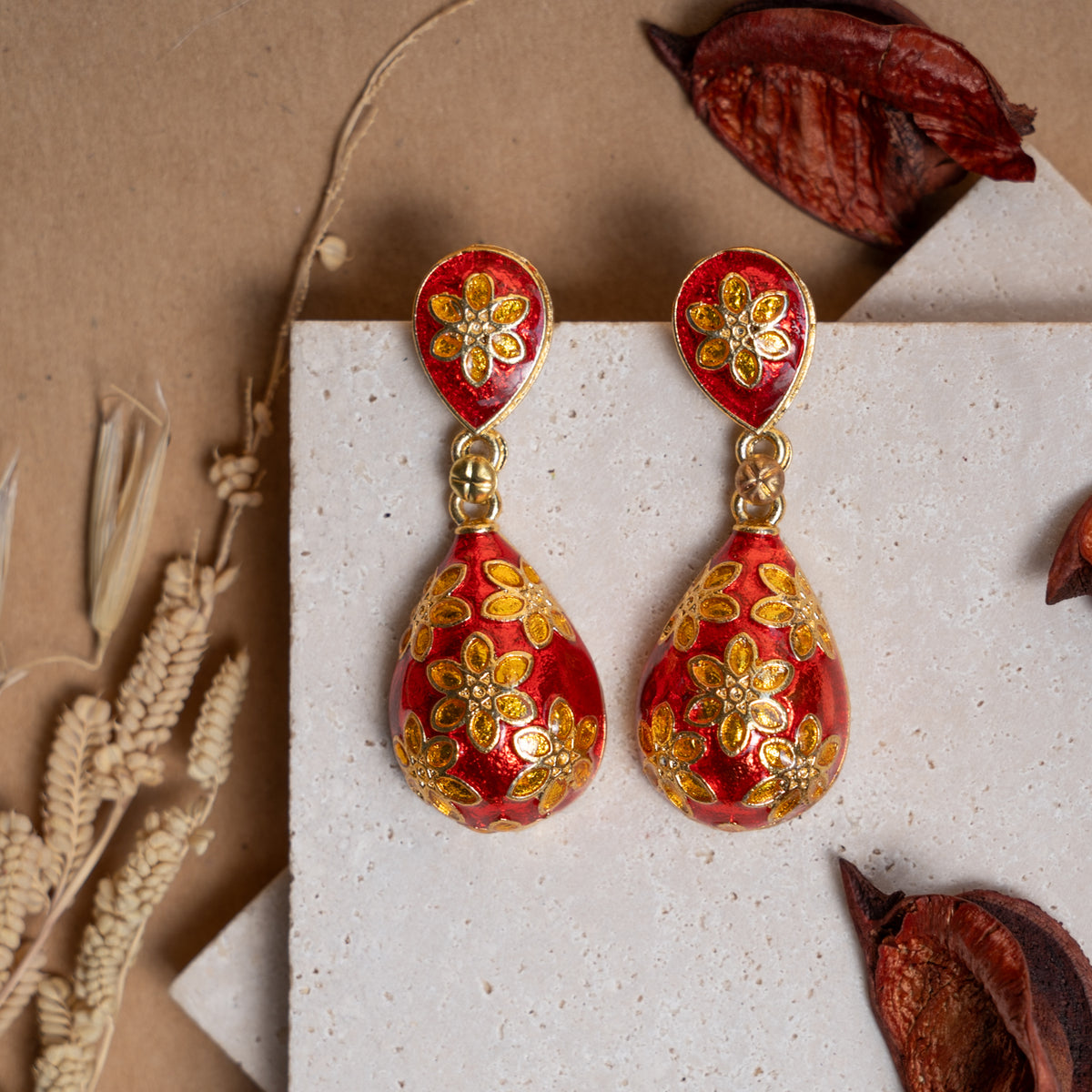 SWATHIKA FLORA DANGLER/ EARRINGS ER833