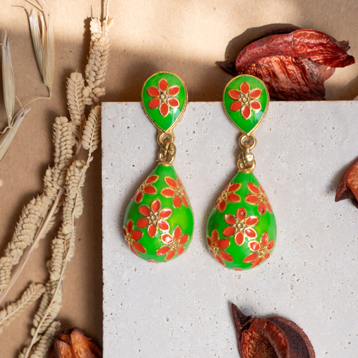 SWATHIKA FLORA DANGLER/ EARRINGS ER833