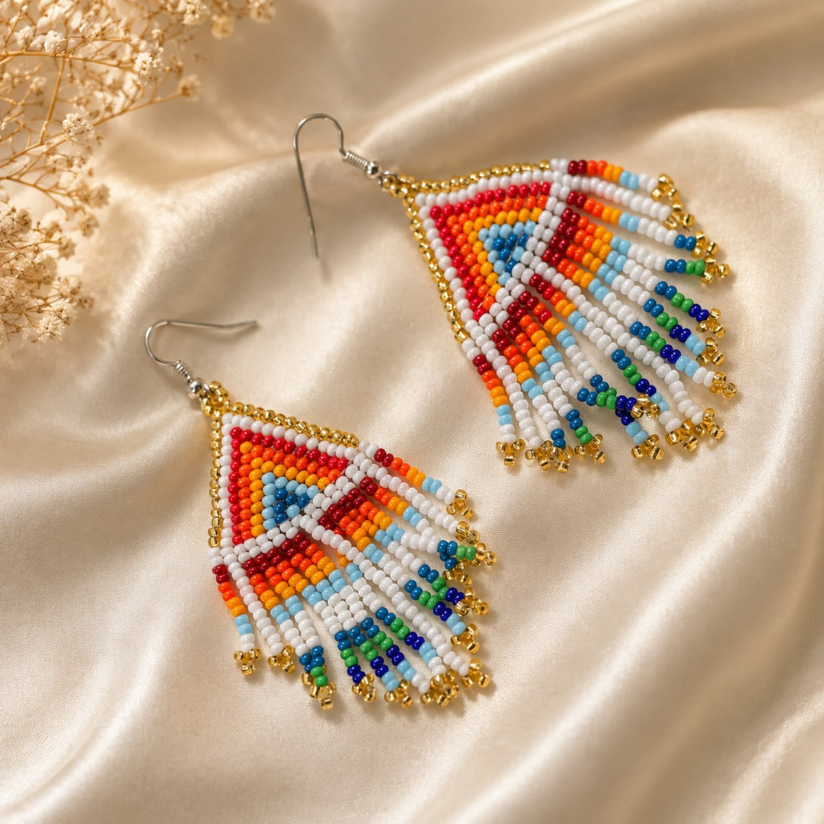 ELIZA AFRO BEADED HANDMADE NECKLACE NL380