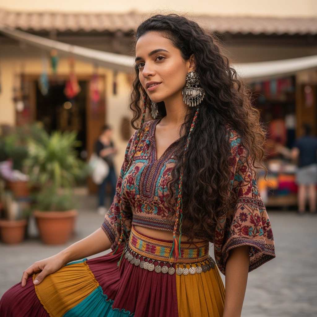 TAZHANA AFGHANI RAW AND RUSTIC AND VINTAGE DANGLERS AF62