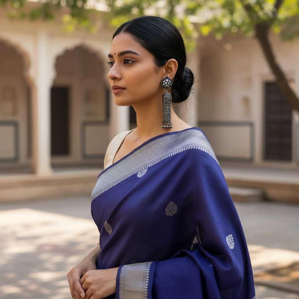 AKSHITHA AFGHANI  RAW AND RUSTIC AND VINTAGE JHUMKAS AF66