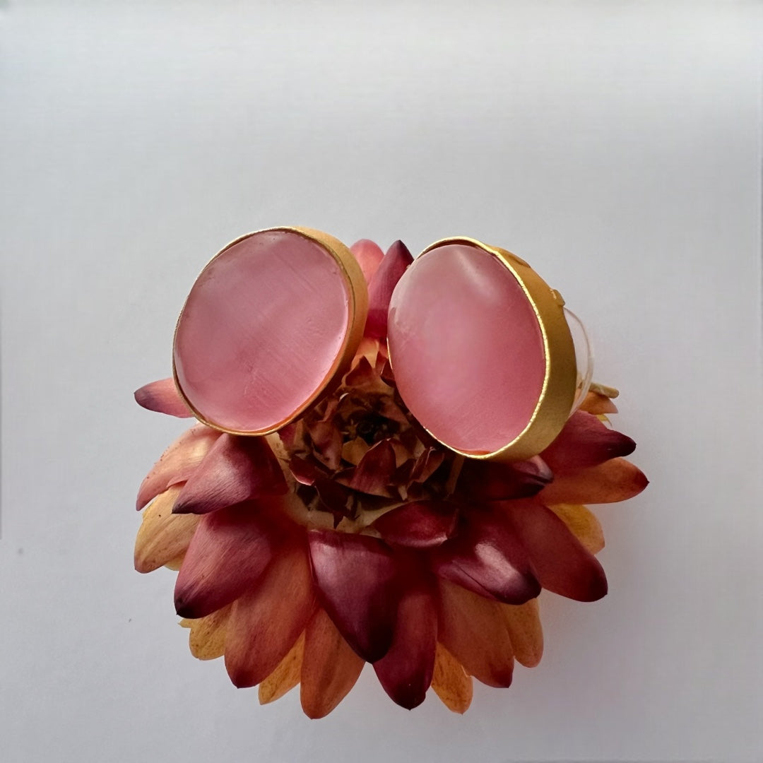 BAGYA BIJOUX PREMIUM AND EXCLUSIVE HANDMADE MONALISA CHOKER WITH EARRINGS CH405