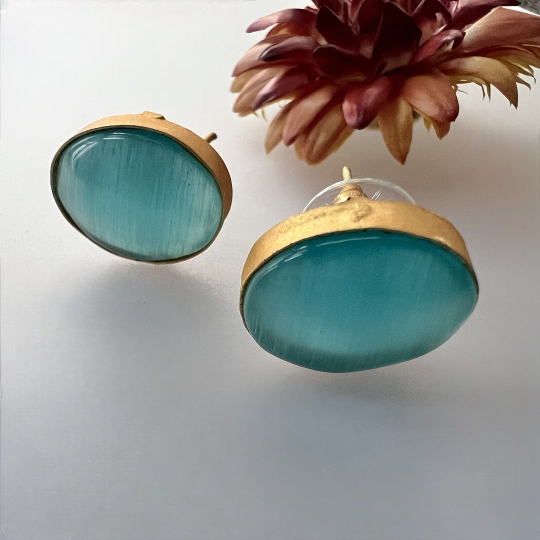 BAGYA BIJOUX PREMIUM AND EXCLUSIVE HANDMADE MONALISA CHOKER WITH EARRINGS CH405