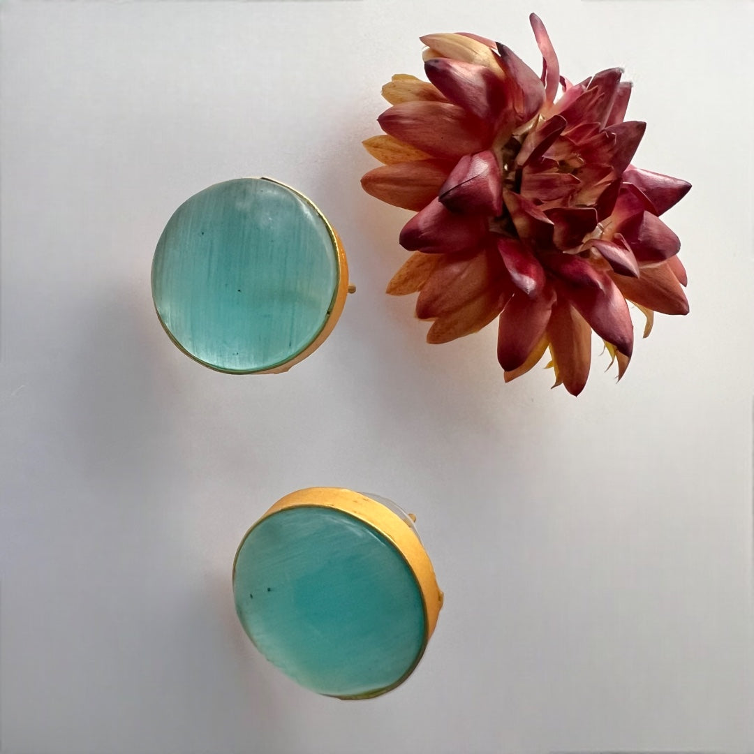 BAGYA BIJOUX PREMIUM AND EXCLUSIVE HANDMADE MONALISA CHOKER WITH EARRINGS CH405