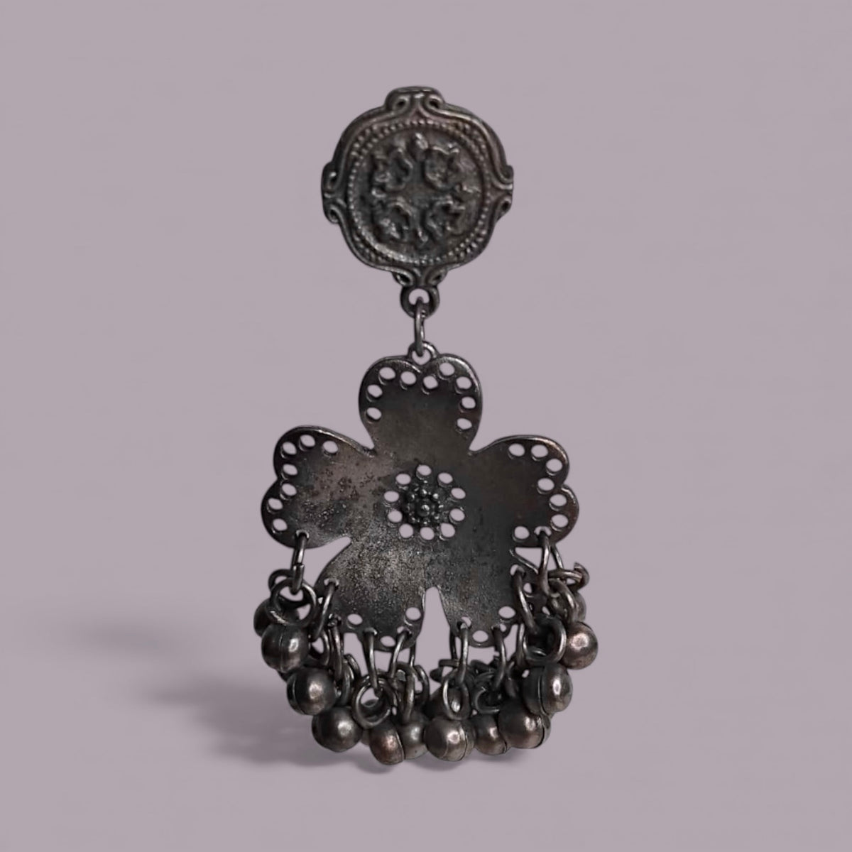 BERLI AFGHANI  RAW AND RUSTIC AND VINTAGE DANGLERS AF44