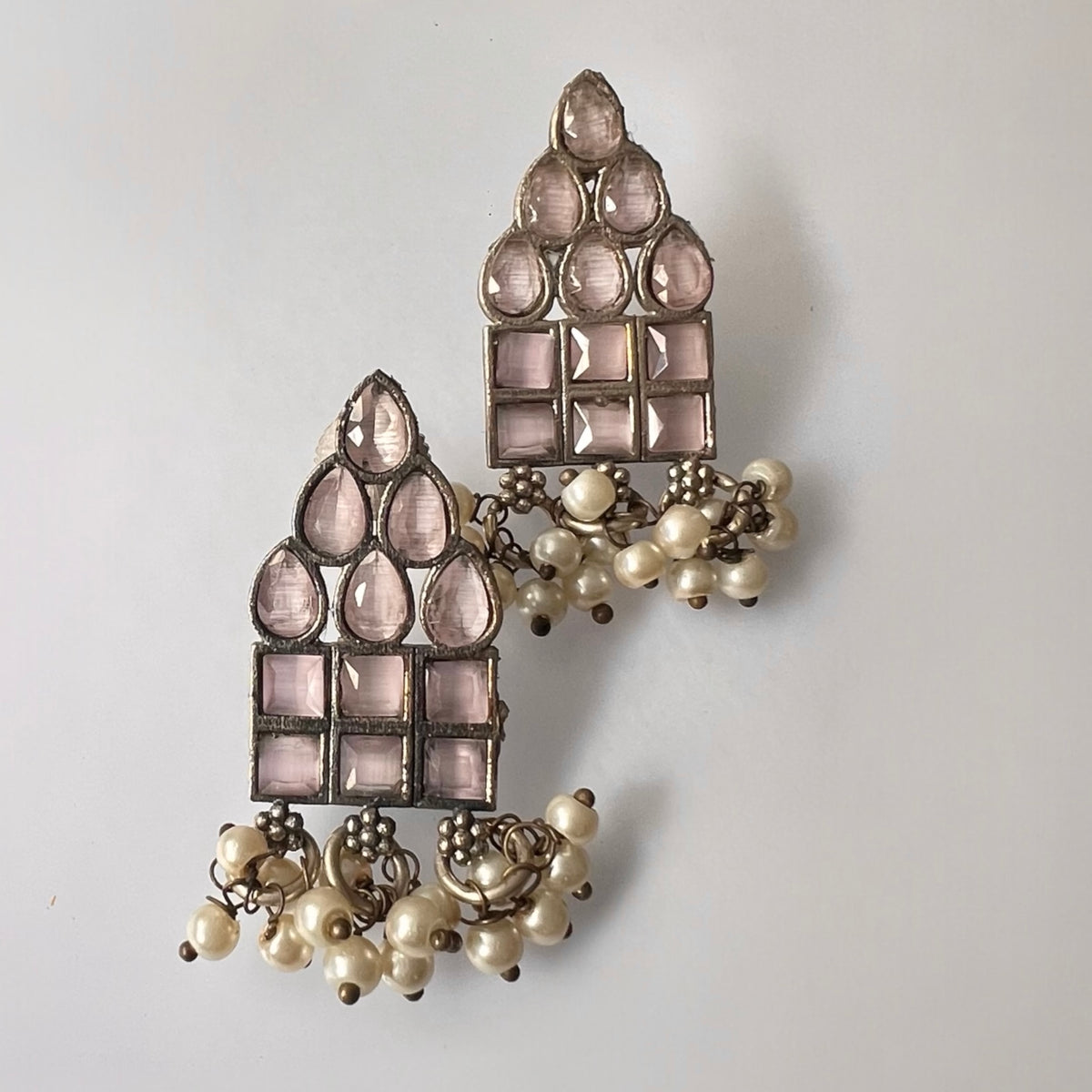 MATINA BIJOUX PREMIUM AND EXCLUSIVE SEMI HANDMADE CHOKER WITH EARRINGS CH91